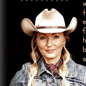 Womens felt Stetson cowgirl hat size 7